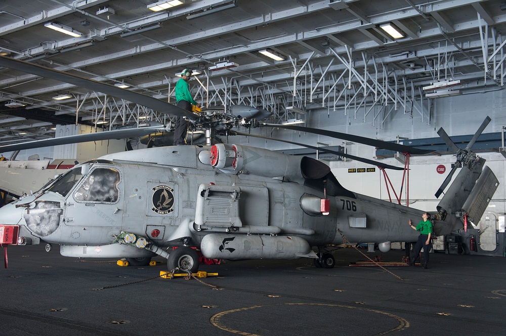 USS George Washington operations