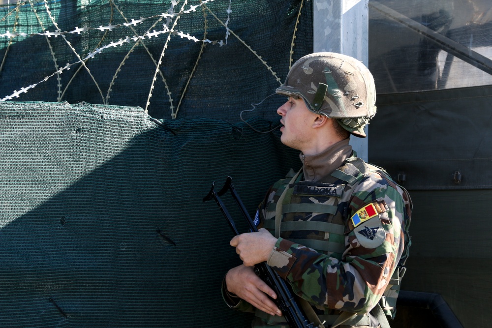 Partners, here and at home: N.C. Guard and Moldova train and serve in Kosovo