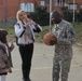 US Soldiers conduct team-building games in Kosovo