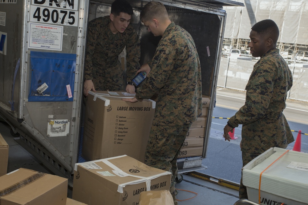 Postal Marines provide swift mailing services