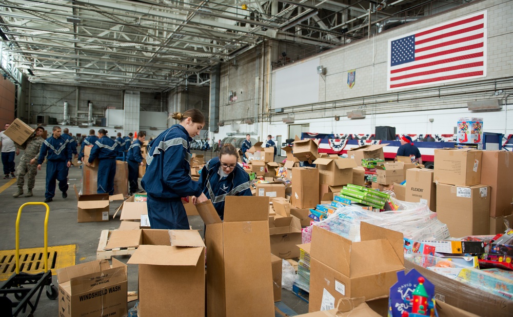 Massachusetts National Guard Toy Drop