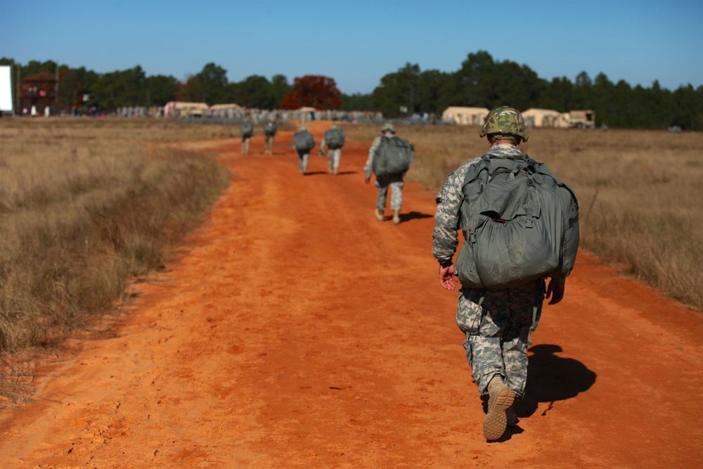 Airborne operations during 18th Annual Randy Oler Memorial Operation Toy Drop