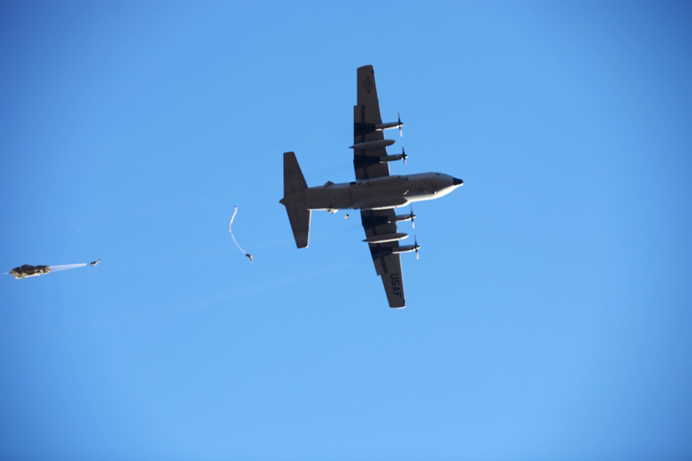 Airborne operations during 18th Annual Randy Oler Memorial Operation Toy Drop