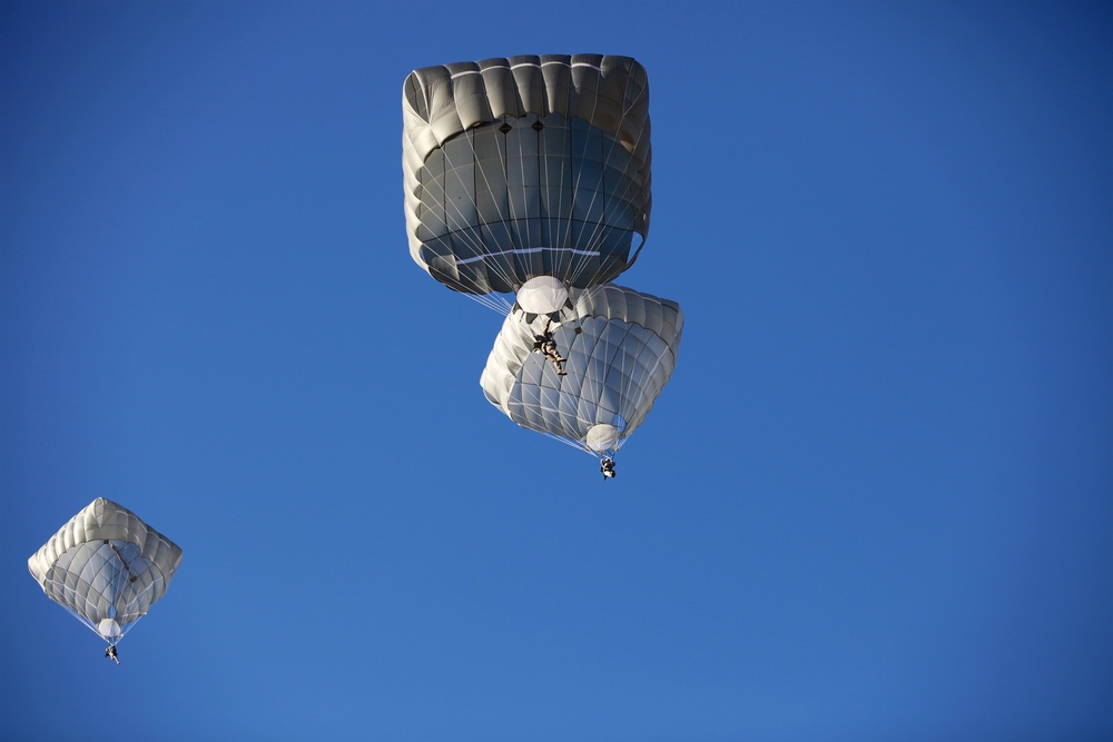 Airborne operations during 18th Annual Randy Oler Memorial Operation Toy Drop