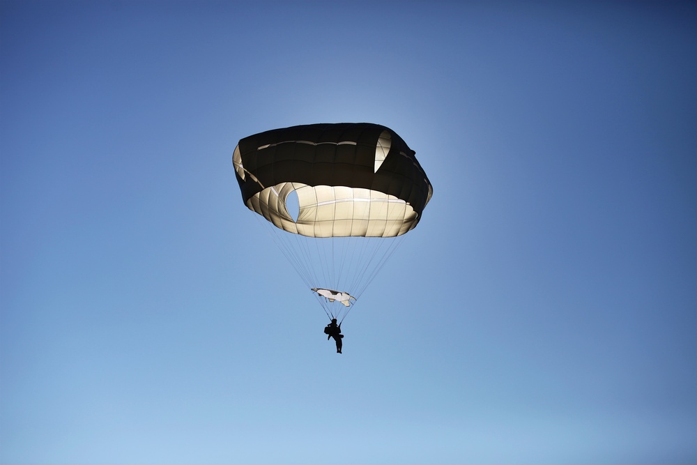 Airborne operations during 18th Annual Randy Oler Memorial Operation Toy Drop