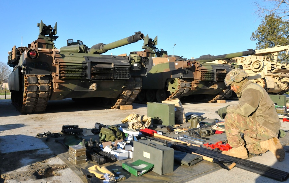 European Activity Set equipment in Romania prepares for movement