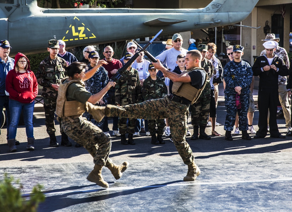 MCAS Yuma Marines Participate in Yuma Military Appreciation Day