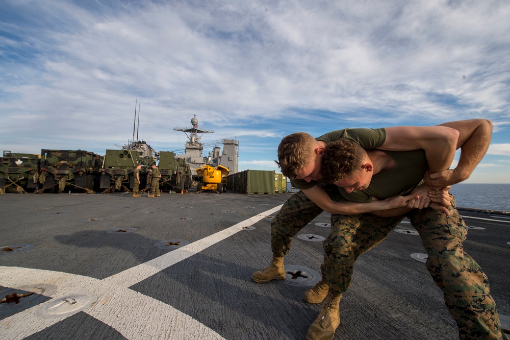 USS Harpers Ferry action