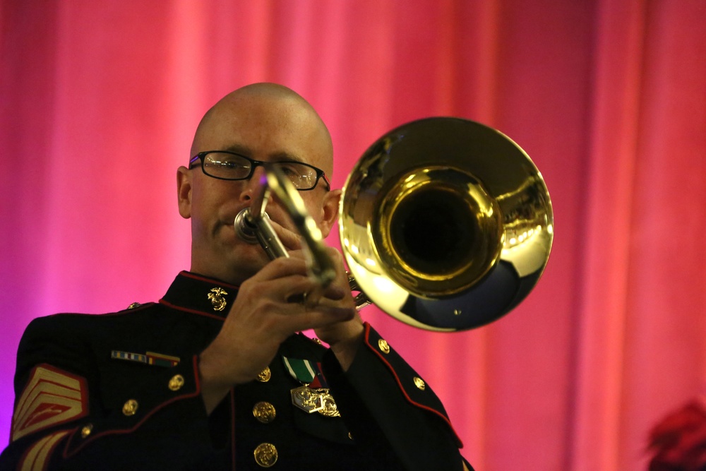 2nd MAW band floods theater with holiday cheer