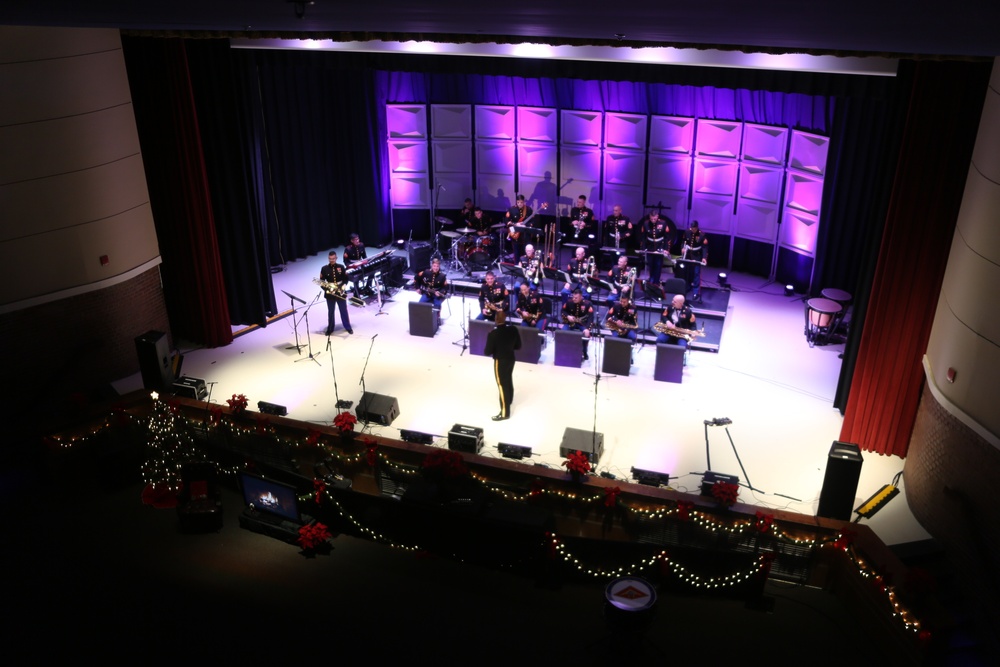 2nd MAW band floods theater with holiday cheer