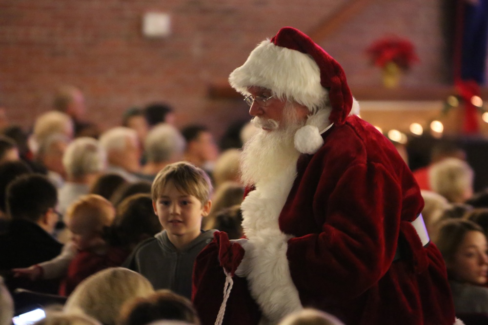 2nd MAW band floods theater with holiday cheer