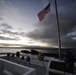 USS Utah Memorial sunset tribute