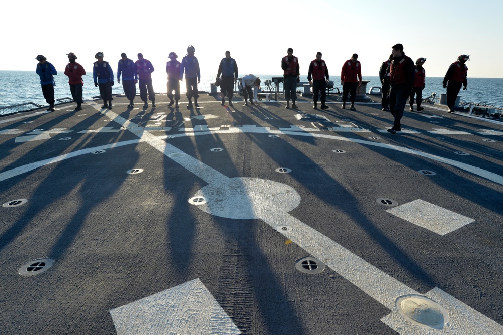 USS Ross operations