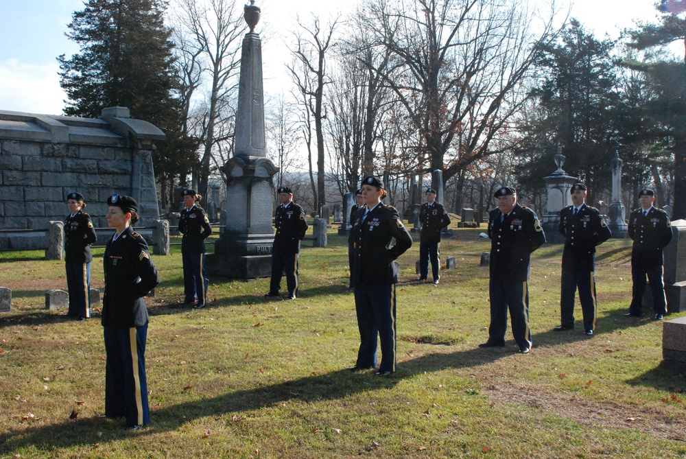 New York National Guard honors President Martin Van Buren