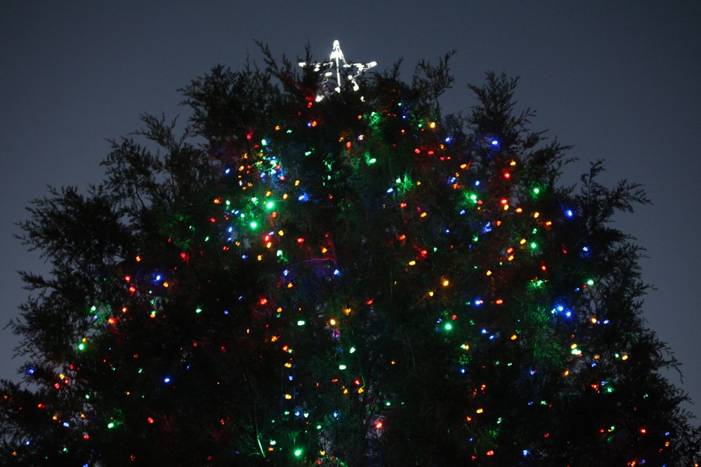 16th annual Christmas tree lighting sparks holiday cheer at Cherry Point