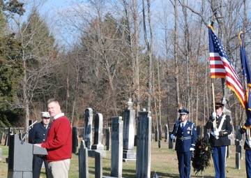 New York National Guard honors President Martin Van Buren