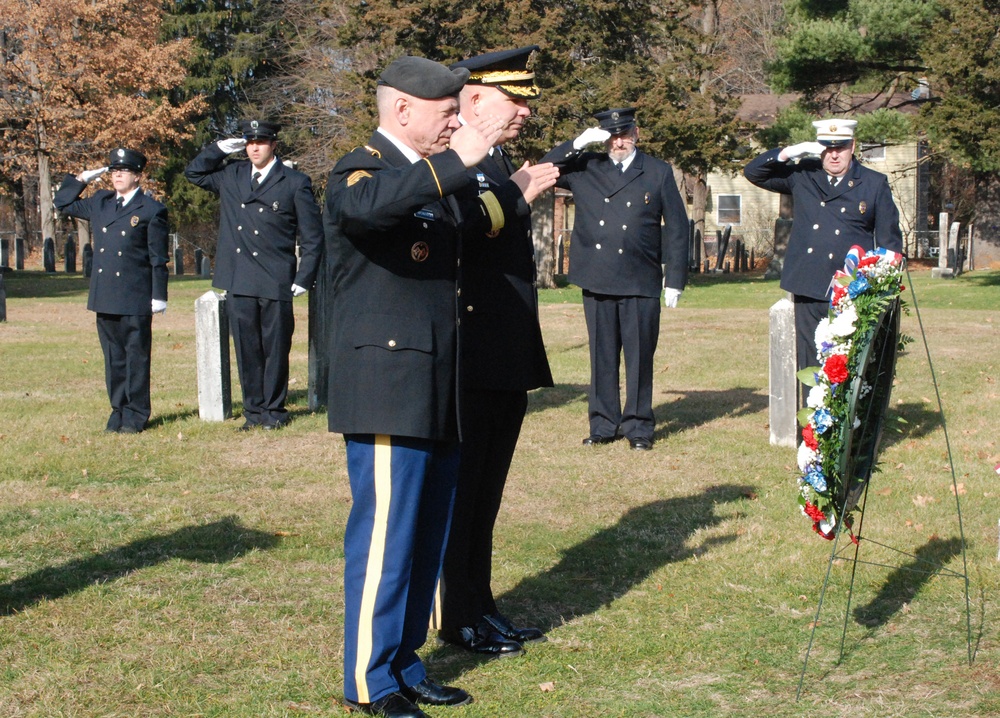 New York National Guard honors President Martin Van Buren