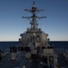 USS Carney in Mediterranean