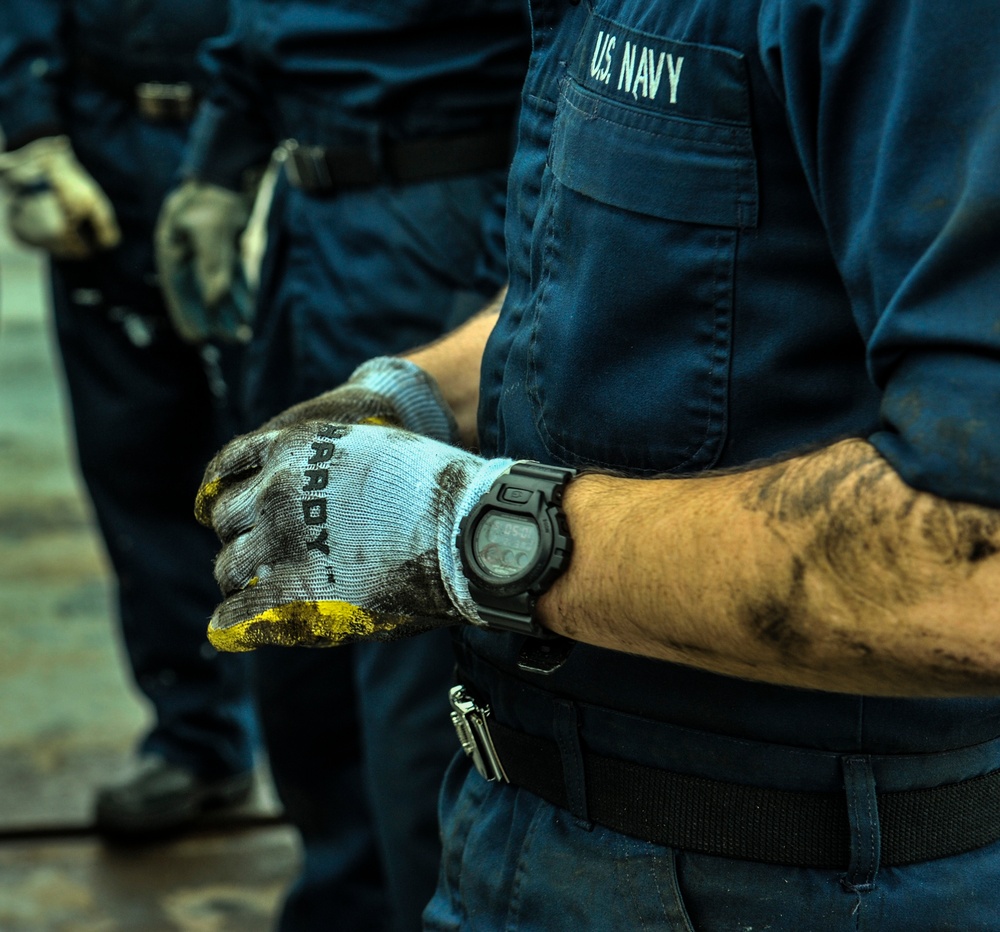 USS Lincoln catapult re-reave