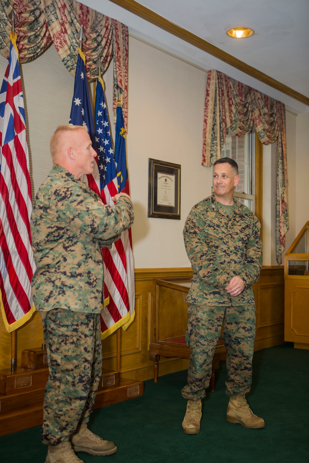 Col. Joseph Lore receives the Defense Superior Service Medal