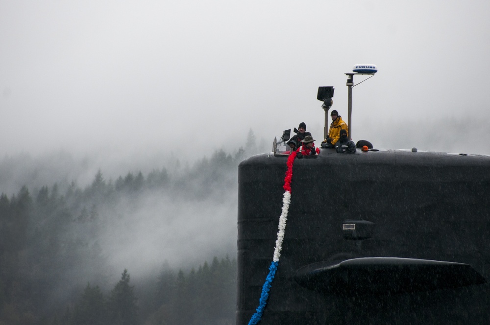 USS Nevada Gold returns home to Naval Base Kitsap-Bangor