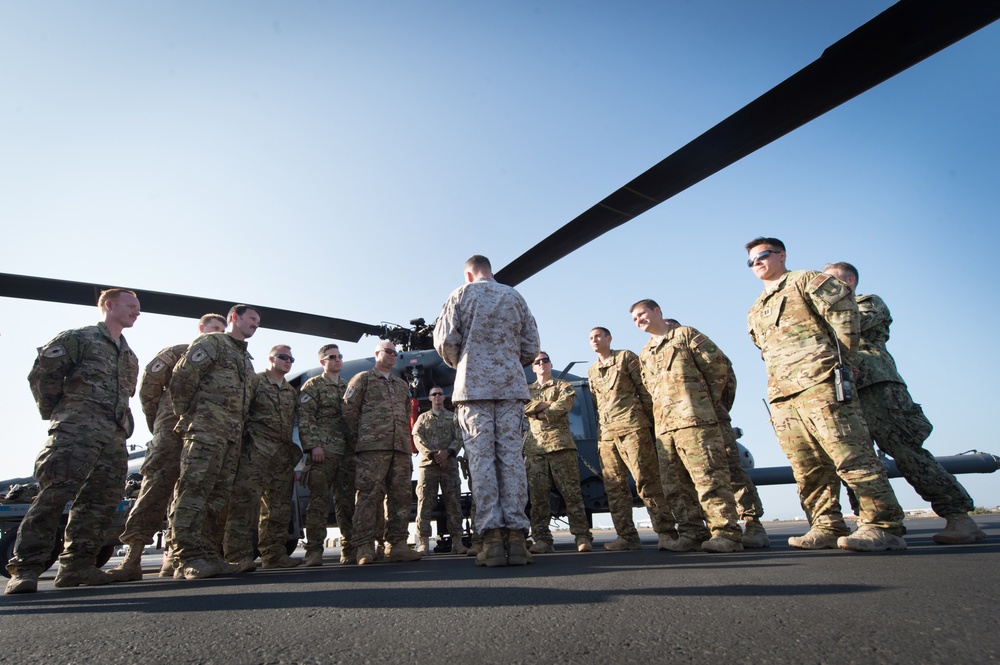 CJCS 2015 holiday troop visit