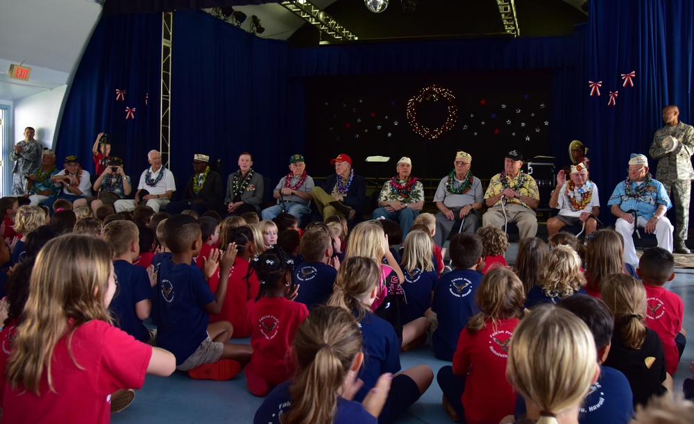 Pearl Harbor survivors talk with students