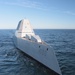 USS Zumwalt at-sea tests and trials