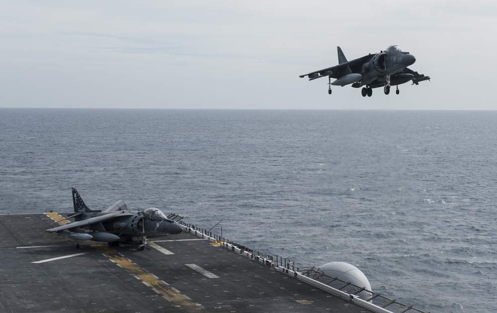 USS Boxer action