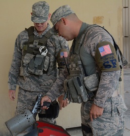 Armory provides weapons to protect base