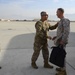 Gen. Campbell welcomes Gen. Dunford to Bagram Air Field with the USO Tour