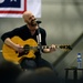 Chris Daughtry entertains troops during USO Tour at Bagram Air Field