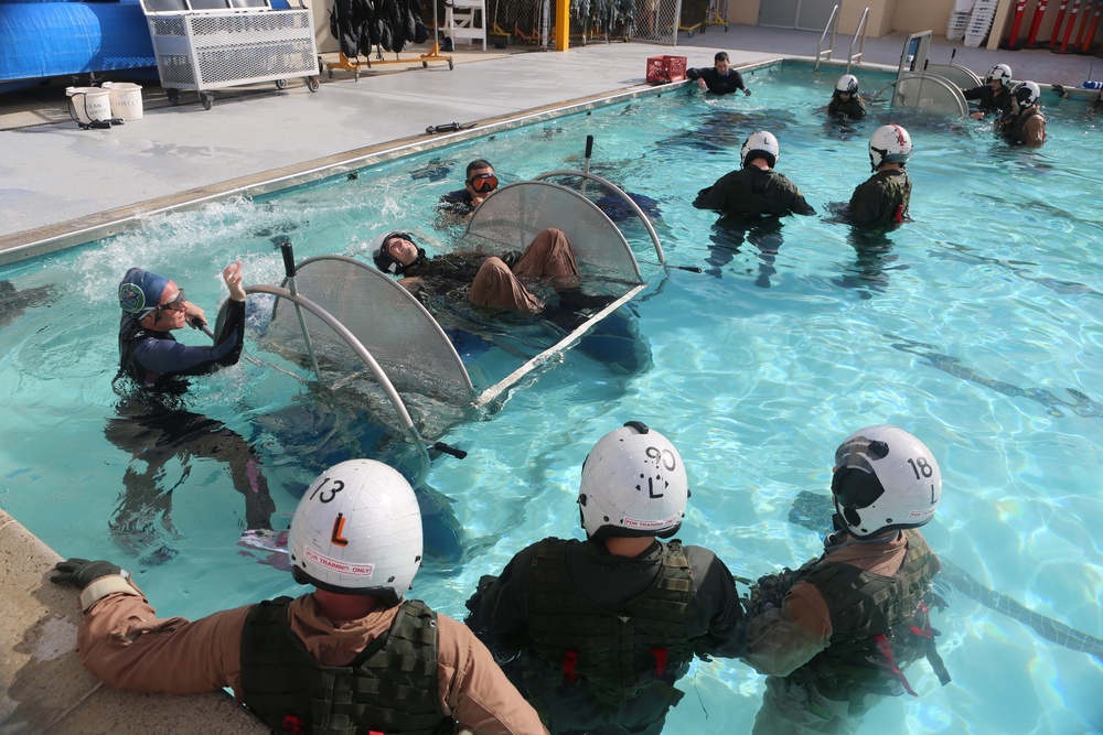 Brace for impact: Aviation Water Survival Training Center prepares pilots for worst-case scenarios