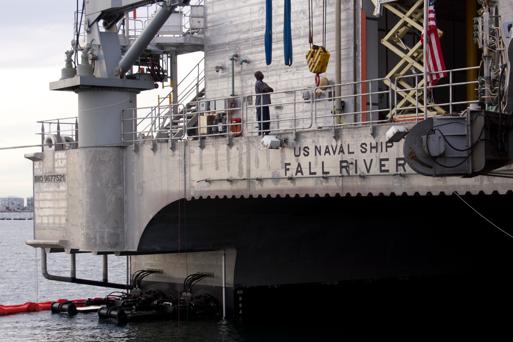 USNS Fall River maintenance