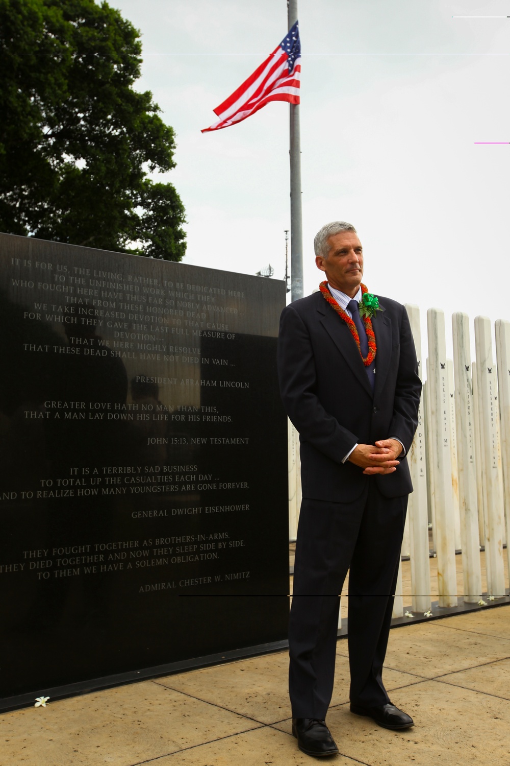 National Park Service annual USS Oklahoma Memorial Ceremony