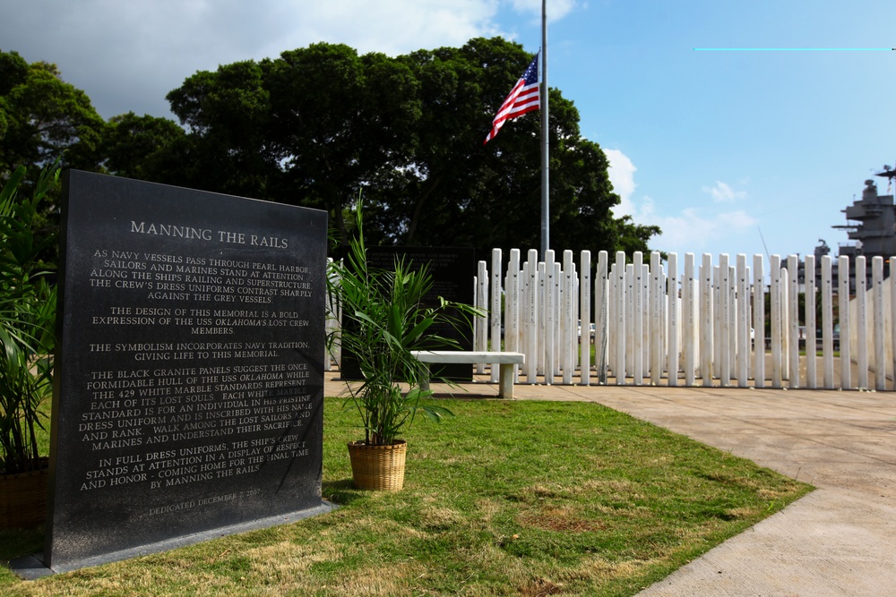 National Park Service annual USS Oklahoma Memorial Ceremony