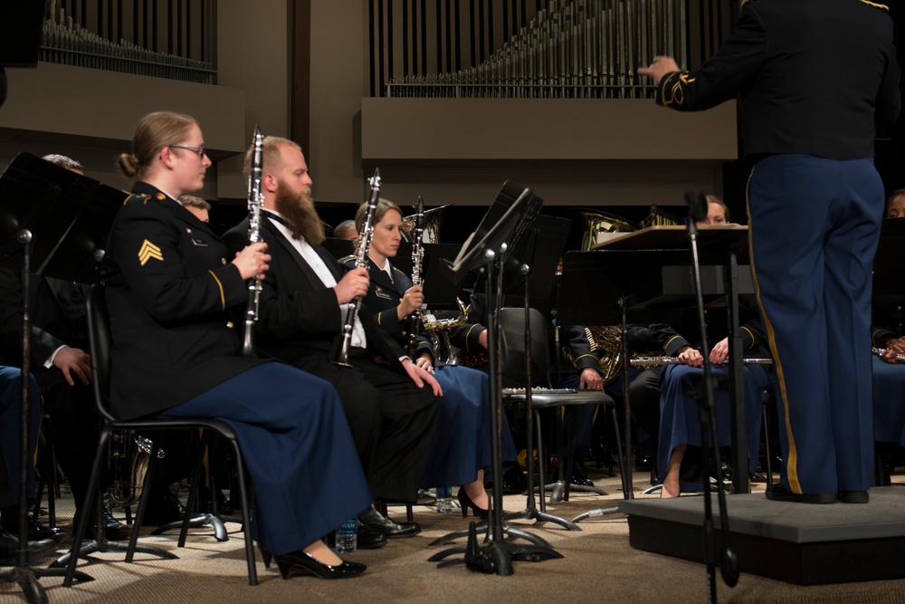 85th Army Band Veterans Day performance