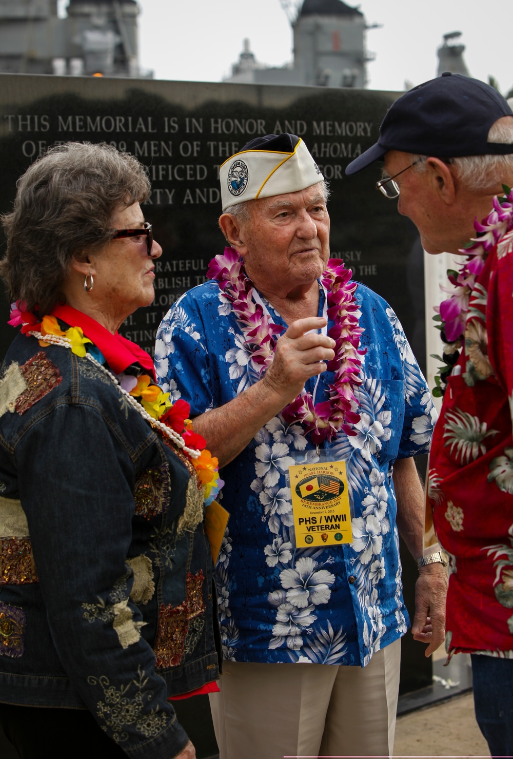 National Park Service annual USS Oklahoma Memorial Ceremony