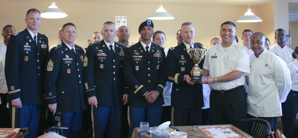 Ghost Inn Dining Facility recognized as best on post