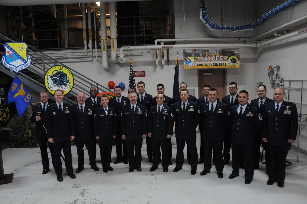 168th Civil Engineer Squadron is activated