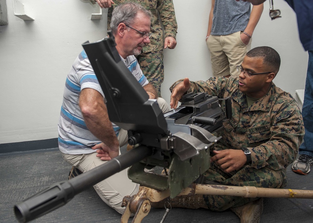 USS Essex tiger cruise