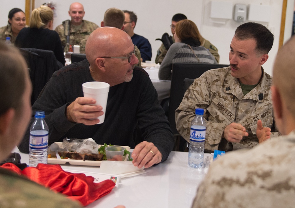 CJCS 2015 Holiday troop visit