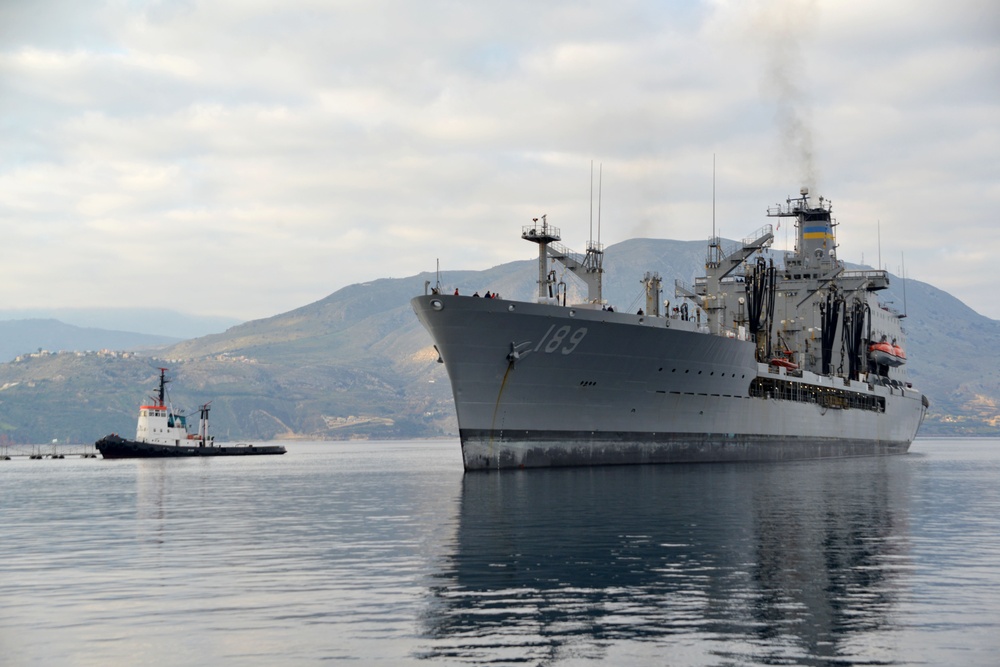 USNS John Lenthall scheduled port visit