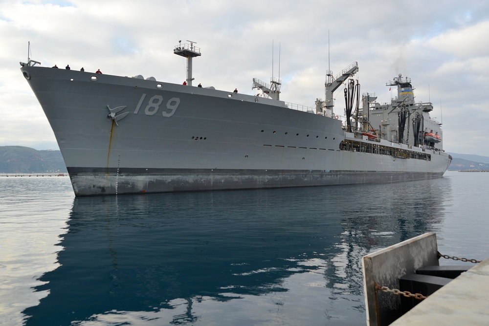 USNS John Lenthall scheduled port visit