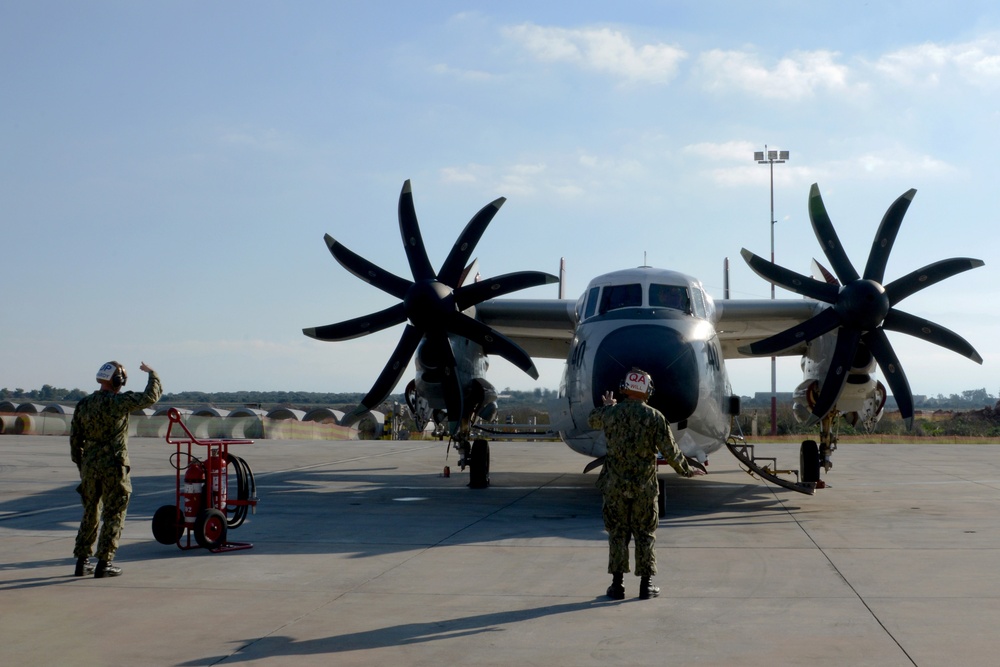 Maintenance check at NSA Souda Bay