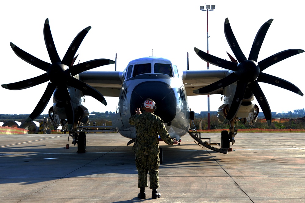 Maintenance check at NSA Souda Bay