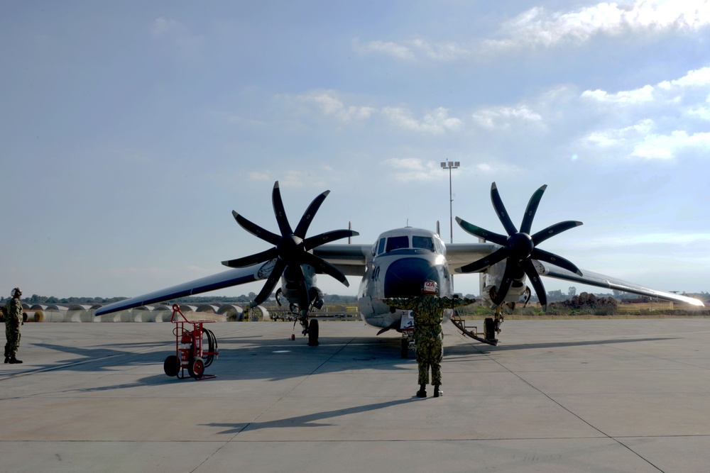 Maintenance check at NSA Souda Bay