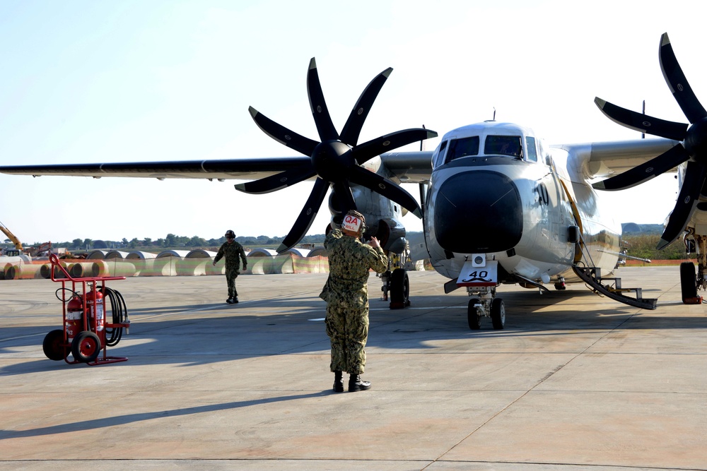 Maintenance check at NSA Souda Bay