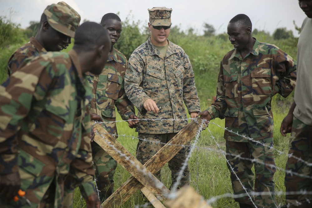 U.S. Marines strengthen Ugandan capabilities for AMISOM