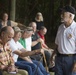 Vietnam Veterans visit Camp Geiger